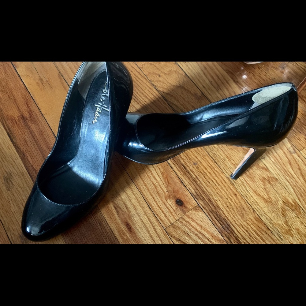 Cole Hanan Air Black Patent Leather